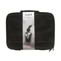 Kit ewent bolsa notebook para portail 15.6 pulgadas + mouse raton usb