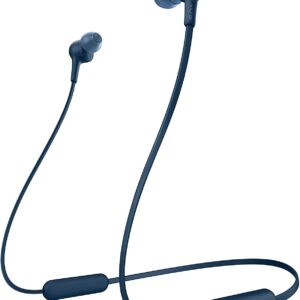 Auriculares sony wixb400 azul -  extra bass -  bluetooth -  carga rapida