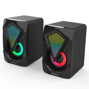 Altavoces gaming denver gas - 500 - 2 x 3w rms - usb - rgb