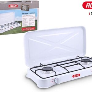 Hornillo 2 fuegos gas c - tapa  algon