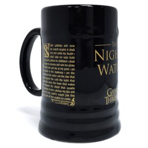 Taza pyramid juego de tronos la guardia de la noche