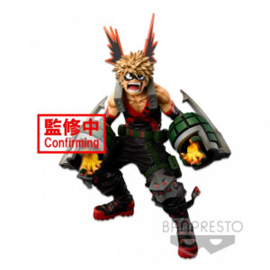 Figura banpresto my hero academia katsuki bakugo wfc super master the brush