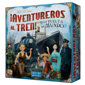 Juego de mesa ?aventureros al tren! la vuelta al mundo pegi 8