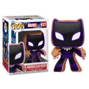 Funko pop marvel navidad galleta jengibre black panther 50662