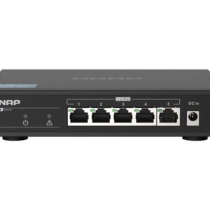 Switch qnap qsw - 1105 - 5t 5 puertos 10 - 100 - 1000 - 2.5g