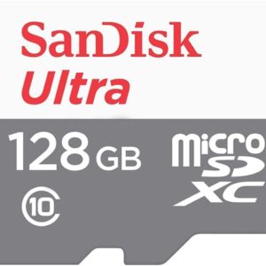 Tarjeta memoria micro secure digital sd xc + adaptador sandisk - 128gb - clase 10 - sdxc - 100mb - s