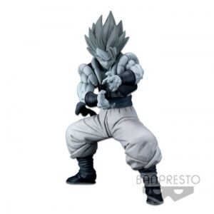 Figura banpresto dragon ball super super saiyan blue gogeta tones blanco & negro master stars piece