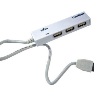 Hub coolbox 3 puertos usb 2.0 1 puerto usb 3.0