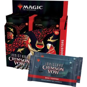 Juego de cartas wizards of the coast collector booster display (12 mazos) innistrad crimson vow cartas magic ingl?s
