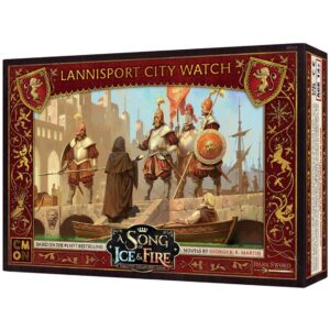 Juego de mesa cancion de hielo y fuego guardia de la ciudad de lannisport pegi 14