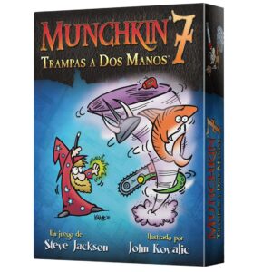 Juego de mesa munchkin 7: trampas a dos manos pegi 10