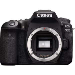 Camara digital canon eos 90d body - 32.5mp - digic 8 - 45 puntos de enfoque - 4k - wifi - bluetooth