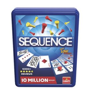 Juego de mesa sequence caja metalica pegi 7