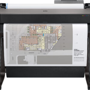 Plotter hp designjet t630 a0 36 pulgadas -  2400ppp -  usb -  red -  wifi -  wifi - direct -  pedestal -  cortadora horizontal automatica