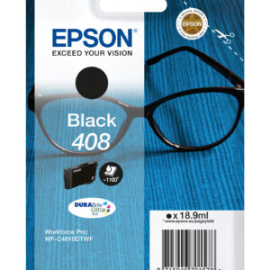 Cartucho tinta epson 408 negro durabrite ultra ink
