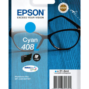 Cartucho tinta epson 408l cian durabrite 408l ultra ink