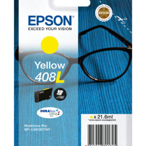Cartucho tinta epson 408l amarillo durabrite 408l ultra ink