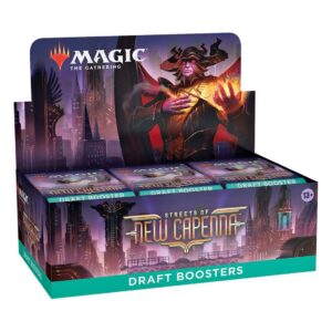 Juego de cartas wizards of the coast magic the gathering streets of new capenna caja de sobres draft (36) ingl?s