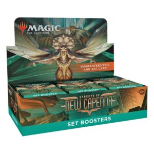 Juego de cartas wizards of the coast magic the gathering streets of new capenna caja de sobres de edici?n (30) ingl?s