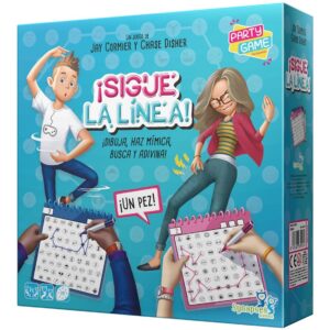 Juego de mesa ?sigue la linea! pegi 10