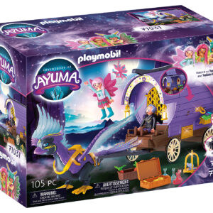 Playmobil ayuma carruaje de hada con phoenix