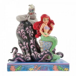 Figura enesco disney la sirenita ariel y ?rsula