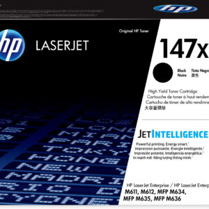 Toner hp 147x w1470x alta capacidad negro m611 -  m612