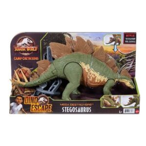 Figura mattel jurassic world dino escape stegosaurus