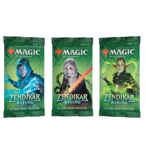Juego de cartas sobre individual wizards of the coast magic the gathering zendikar rising sobre draft ingl?s