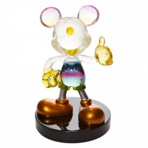 Figura resina enesco disney mickey & minnie grand jester mickey mouse