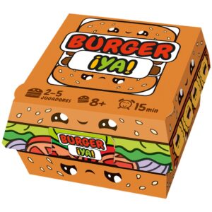 Juego de mesa burger ?ya! pegi 8