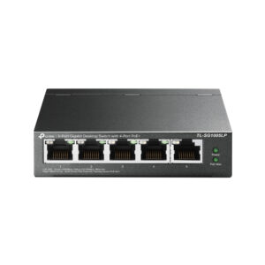 Switch 5 puertos tp - link tl - sg1005lp 10 - 100 - 1000 4 puertos poe+