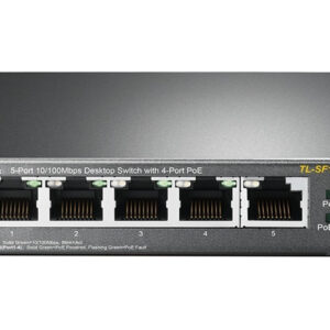 Switch 5 puertos tp - link tl - sf1005p 10 - 100 4 puertos poe