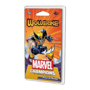 Juego de mesa marvel champions: wolverine 60 cartas pegi 14