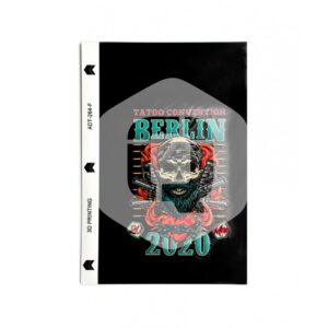 Lamina trasera de personalizacion qcharx calaveras 2