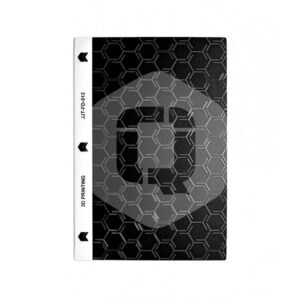 Lamina trasera de personalizacion qcharx fibra de carbono 12