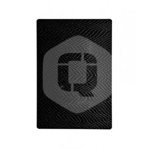 Lamina trasera de personalizacion qcharx serpiente relieve 2