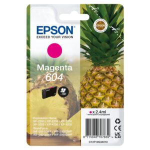 Cartucho epson 604 magenta c13t10g34010 xp2200 wf - 2910 pi?a