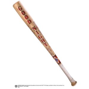 R?plica the noble collection escuadr?n suicida bate de beisbol de harley quinn good night 80 cm