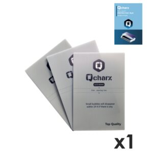 Laminas de proteccion frontales qcharx hidrogel autoreparaci?n qx qx1 1 unidad