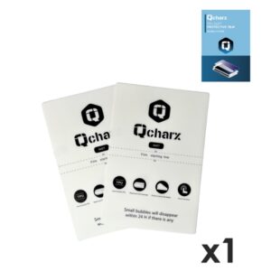Laminas de proteccion frontales qcharx hidrogel mate anti huellas  para qx1 1 unidad