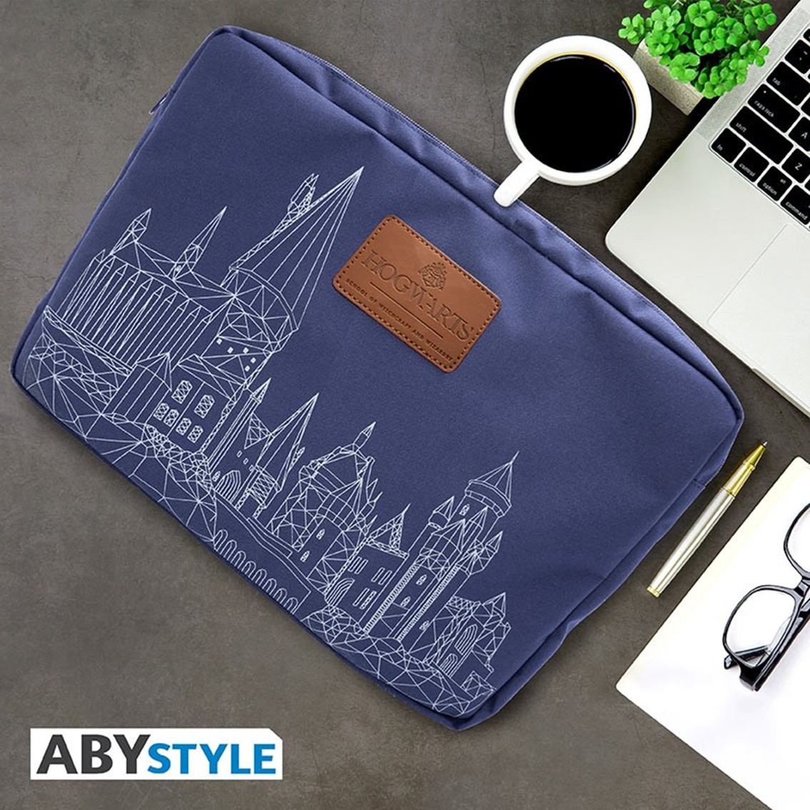 Funda abystyle portatil 15 pulgadas harry potter - hogwarts