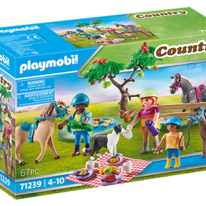 Playmobil country -  excursion picnic con caballos