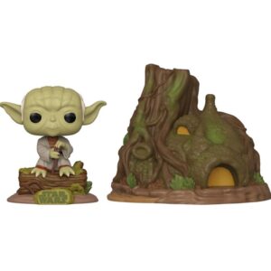 Funko pop deluxe star wars empire strikes back caba?a de yoda 40th aniversario 46765