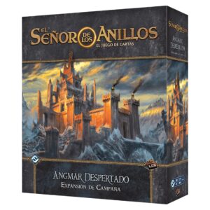 Juego de mesa el se?or de los anillos el juego de cartas angmar despertado expansion de campa?a edad recomendada 14