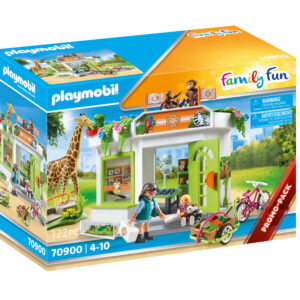 Playmobil family fun consulta veterinaria en el zoo