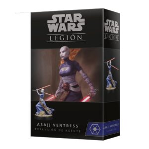 Juego de mesa star wars legion asajj ventress edad recomendada 14 a?os