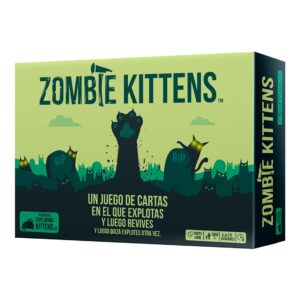 Juego de mesa exploding kittens zombie kittens edad recomendada 7 a?os