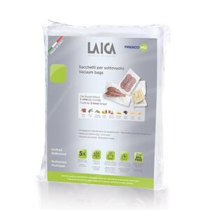 50 bolsas conservacion al vacio laica 20x28cm vt3504