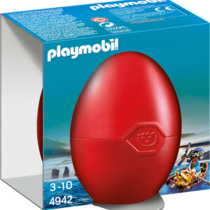 Playmobil huevo pirata con bote